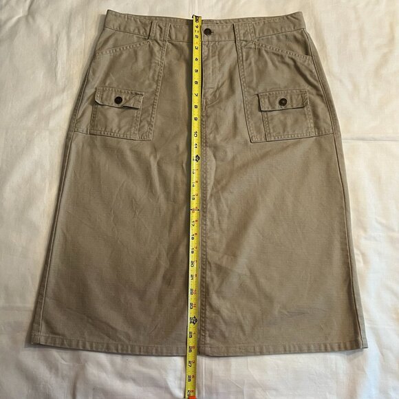 GAP tan skirt - size:  10 - Picture 6 of 7